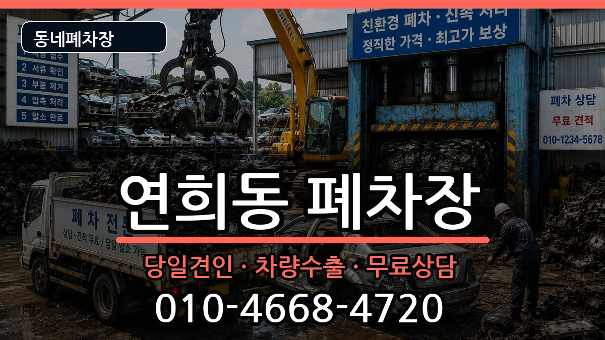 서울특별시서대문구연희동 폐차 차량 처리 안내 이미지 1