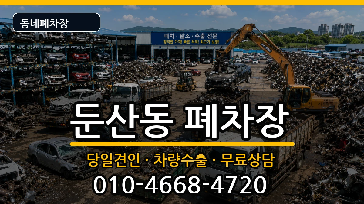 대전광역시서구둔산동 폐차 대전광역시서구둔산동 폐차 차량 처리 안내 이미지 3