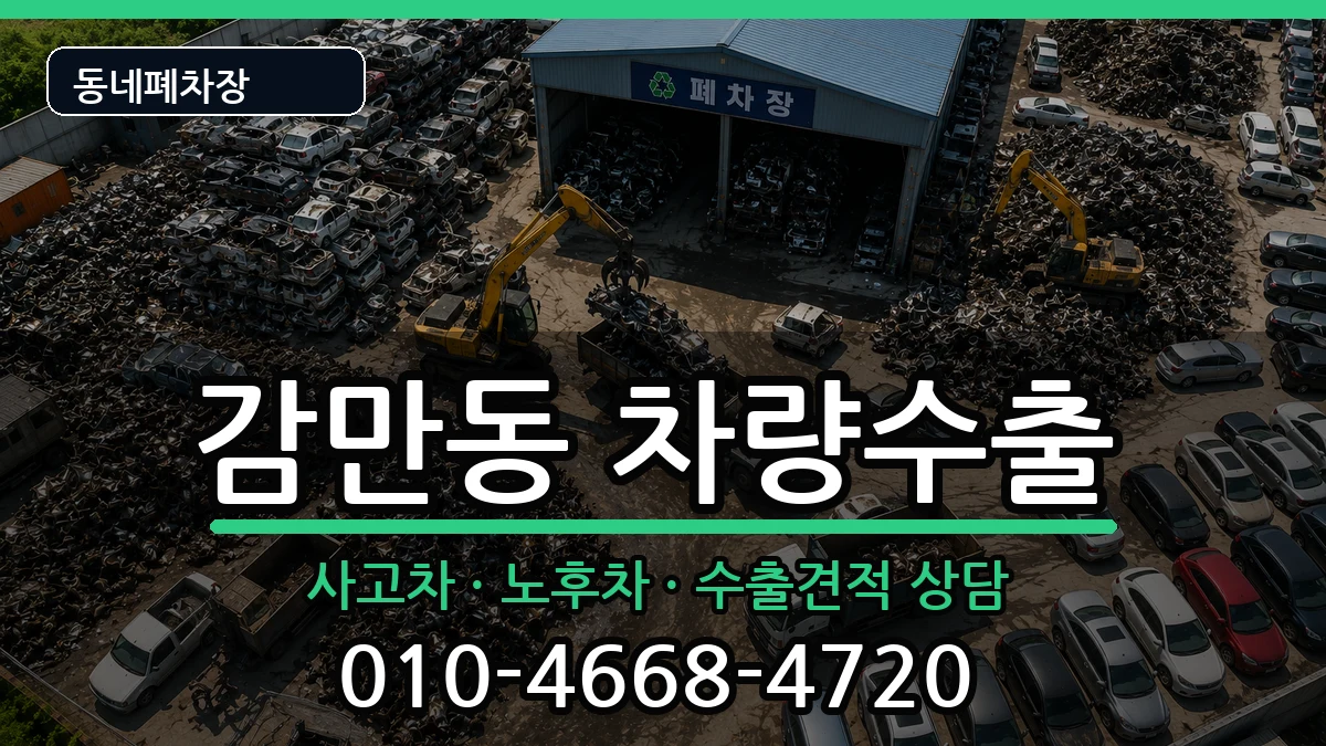부산광역시남구감만동 차량수출 차량 처리 안내 이미지 1