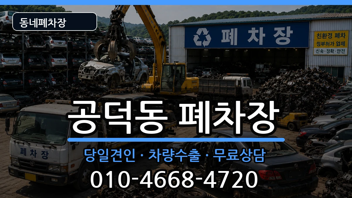 서울특별시마포구공덕동 폐차 서울특별시마포구공덕동 폐차 차량 처리 안내 이미지 2