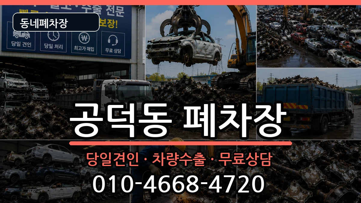 서울특별시마포구공덕동  폐차 비교형