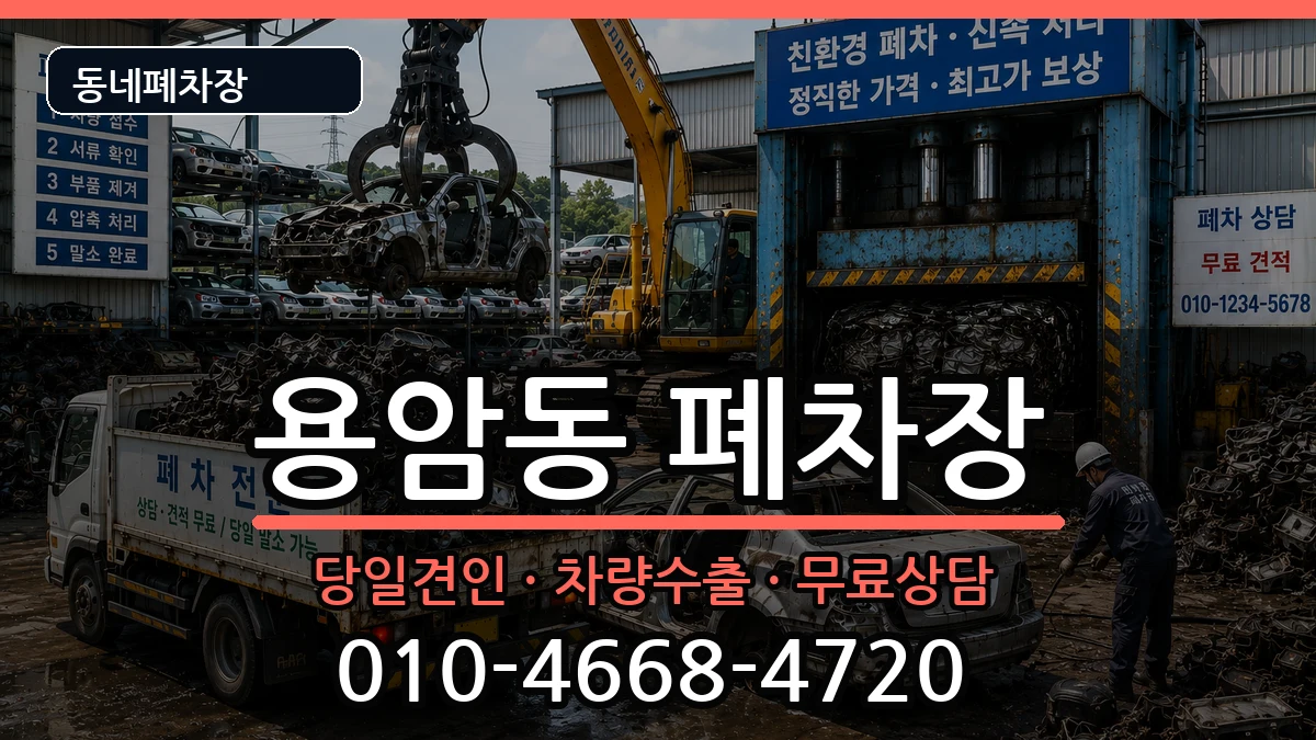 충청북도청주시상당구용암동 폐차 충청북도청주시상당구용암동 폐차 차량 처리 안내 이미지 2