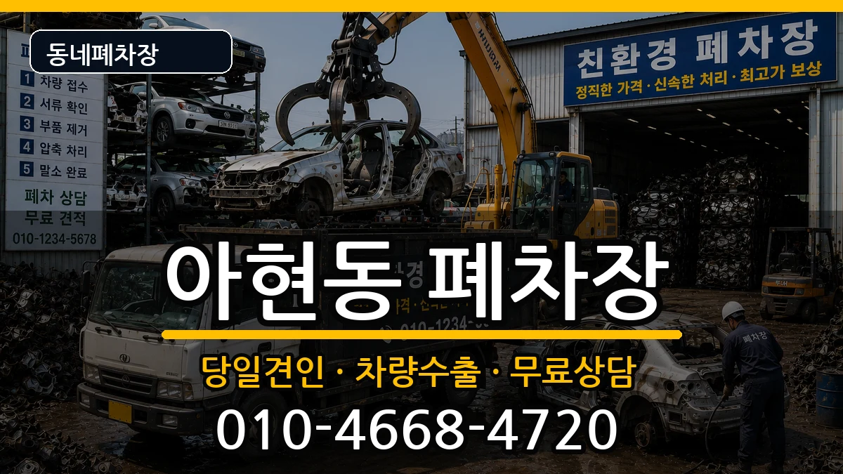 서울특별시마포구아현동  폐차 FAQ형