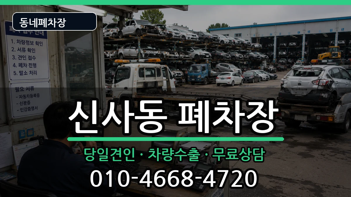 서울특별시강남구신사동 폐차 차량 처리 안내 이미지 2