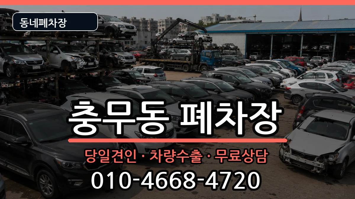 경상남도창원시진해구충무동 폐차 차량 처리 안내 이미지 2