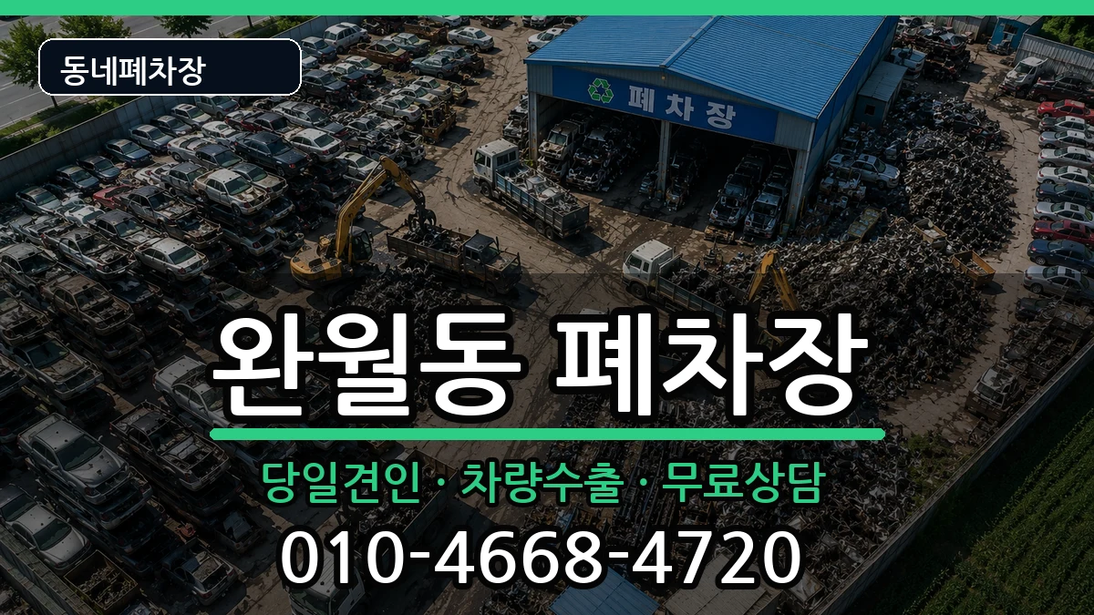 경상남도창원시마산합포구완월동 폐차 경상남도창원시마산합포구완월동 폐차 차량 처리 안내 이미지 1
