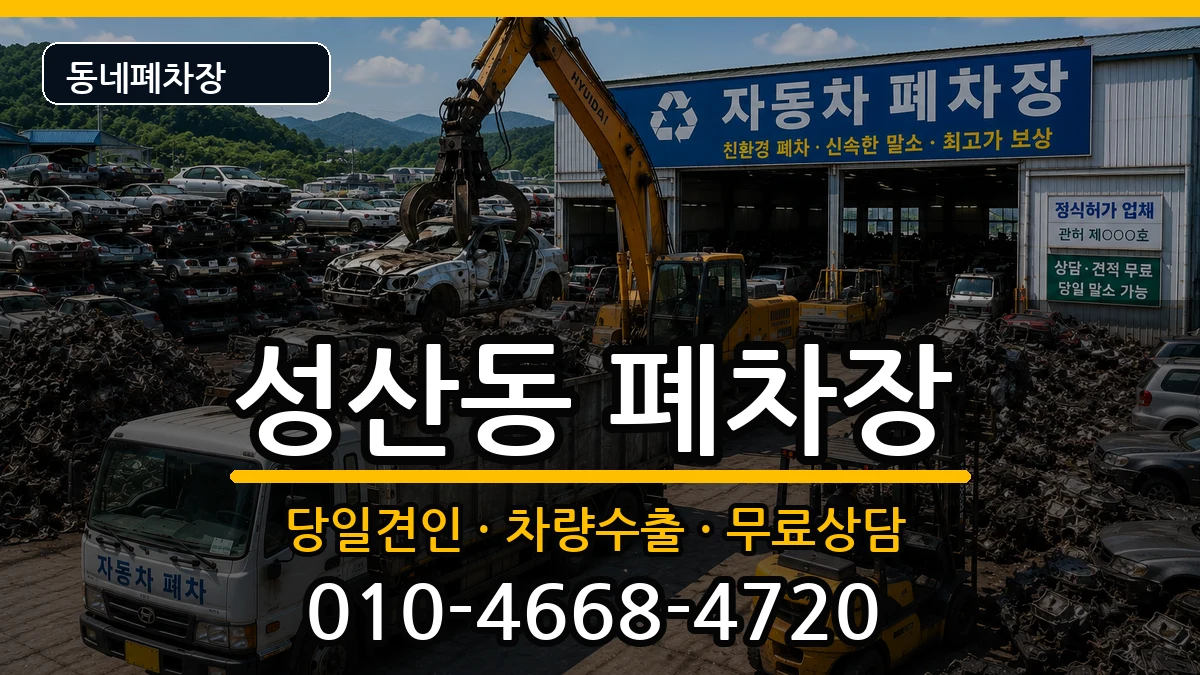 서울특별시마포구성산동 폐차 서울특별시마포구성산동 폐차 차량 처리 안내 이미지 2