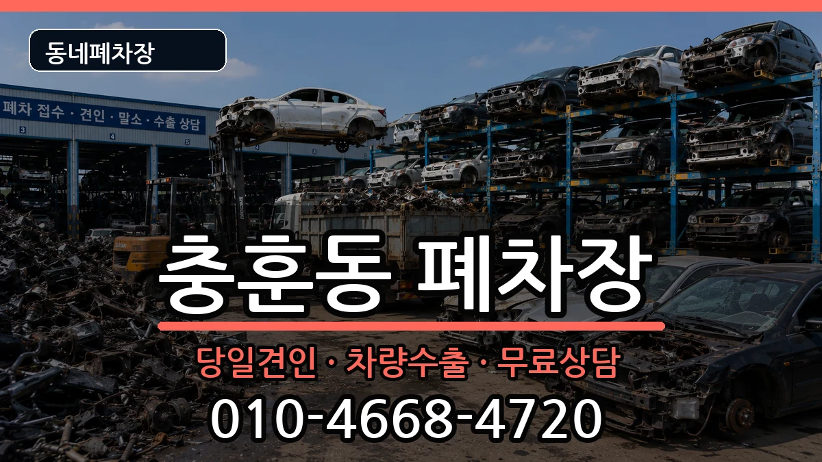 경기도안양시만안구충훈동 폐차 경기도안양시만안구충훈동 폐차 차량 처리 안내 이미지 3