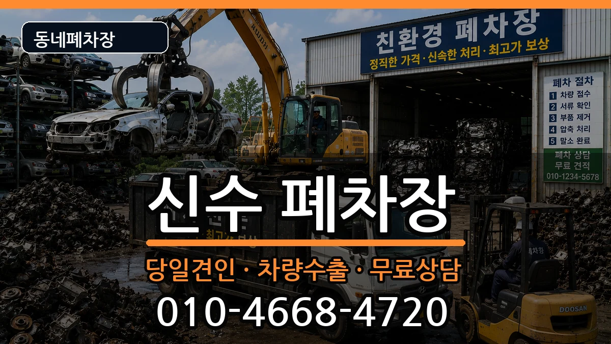 경상남도사천시신수  폐차 지역형