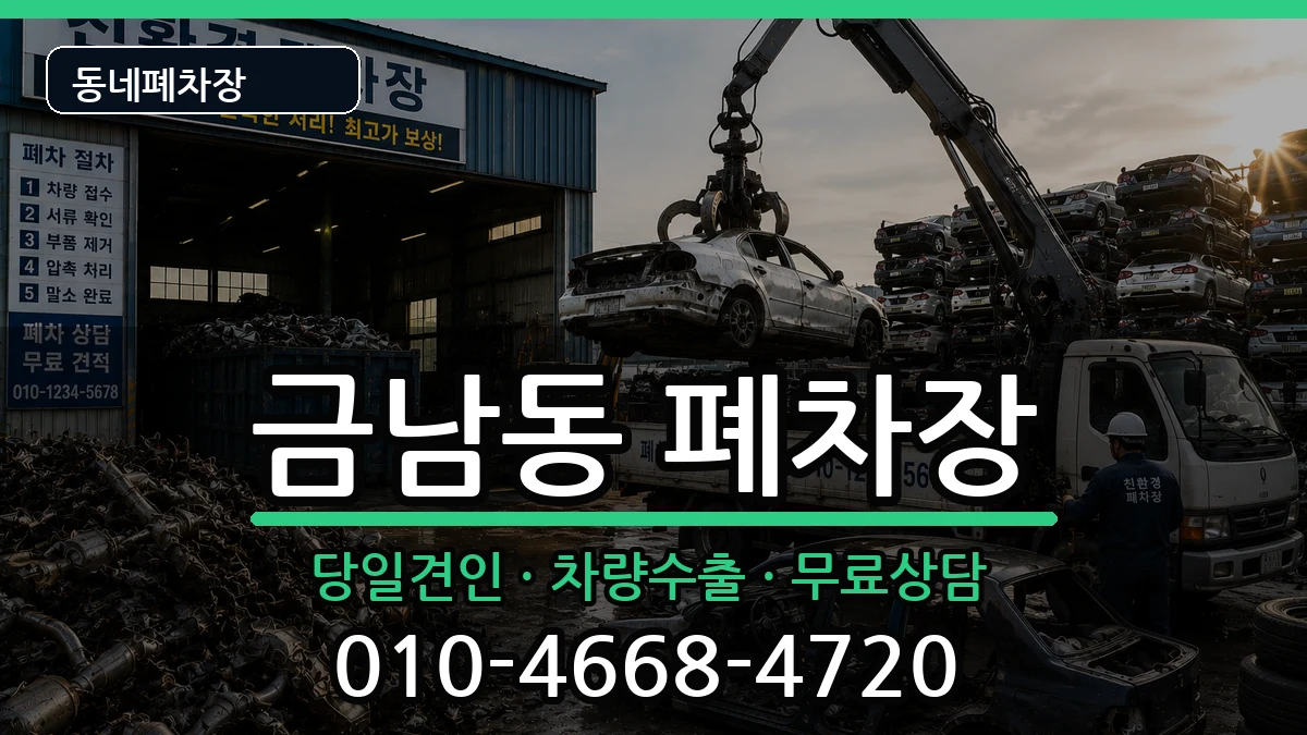 전라남도나주시금남동  폐차 지역형