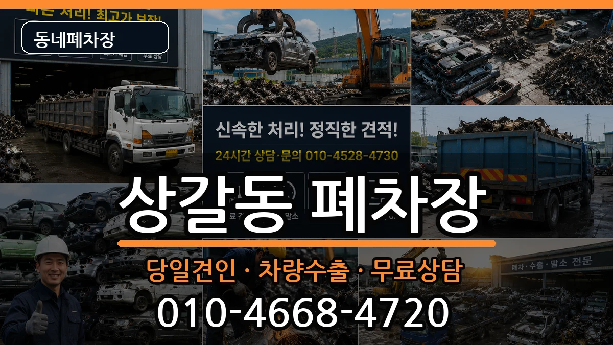 경기도용인시기흥구상갈동 폐차 경기도용인시기흥구상갈동 폐차 차량 처리 안내 이미지 1
