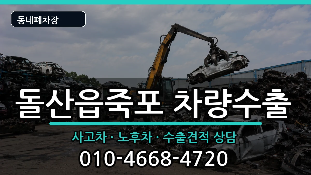 전라남도여수시돌산읍죽포 차량수출 차량 처리 안내 이미지 1