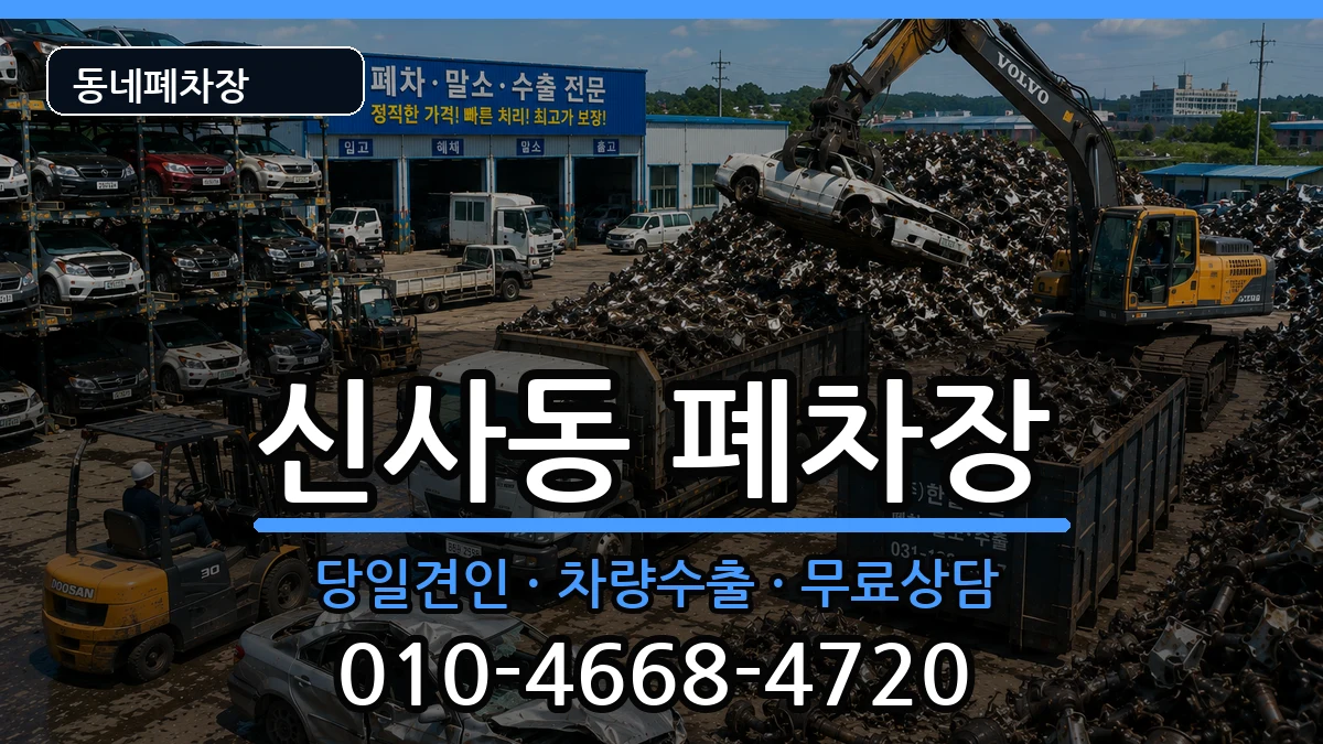 서울특별시은평구신사동 폐차 차량 처리 안내 이미지 3