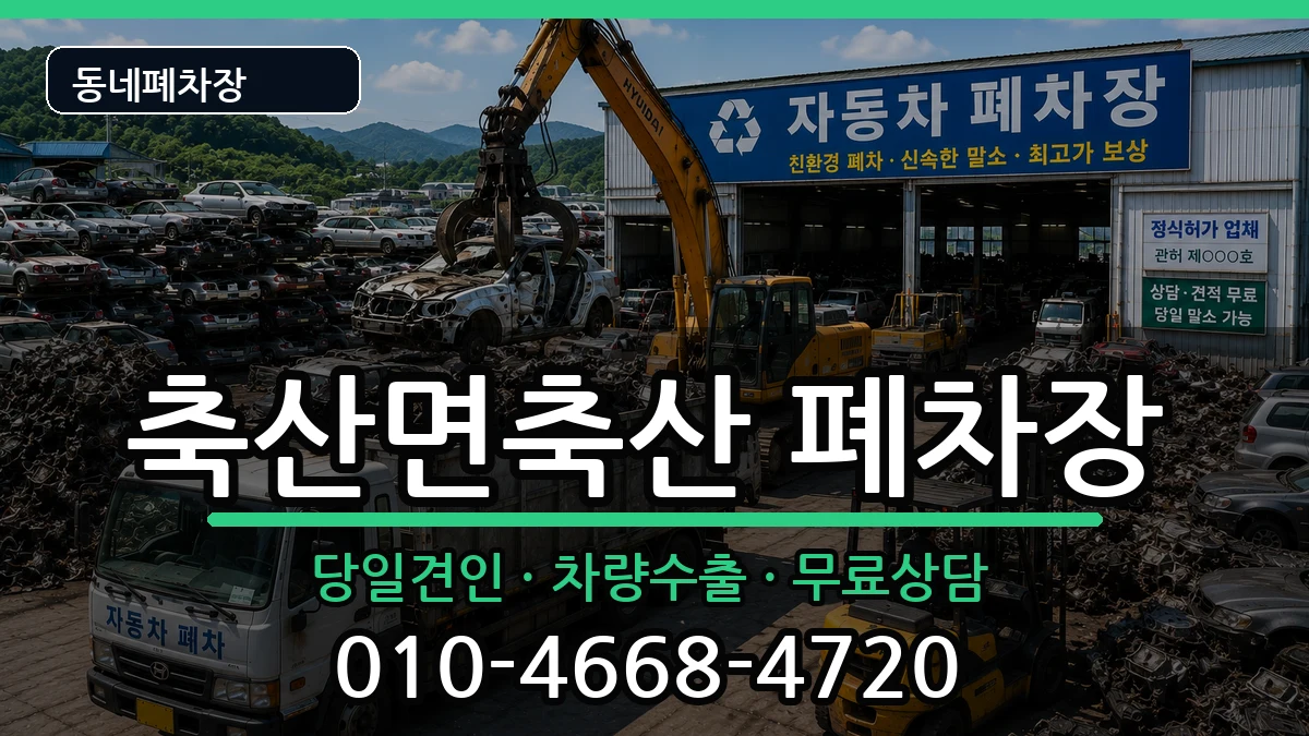 경상북도영덕군축산면축산 폐차 경상북도영덕군축산면축산 폐차 차량 처리 안내 이미지 3
