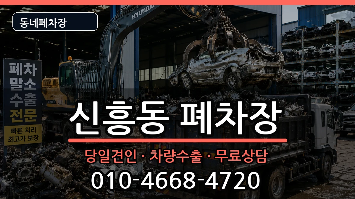경기도성남시수정구신흥동 폐차 경기도성남시수정구신흥동 폐차 차량 처리 안내 이미지 1