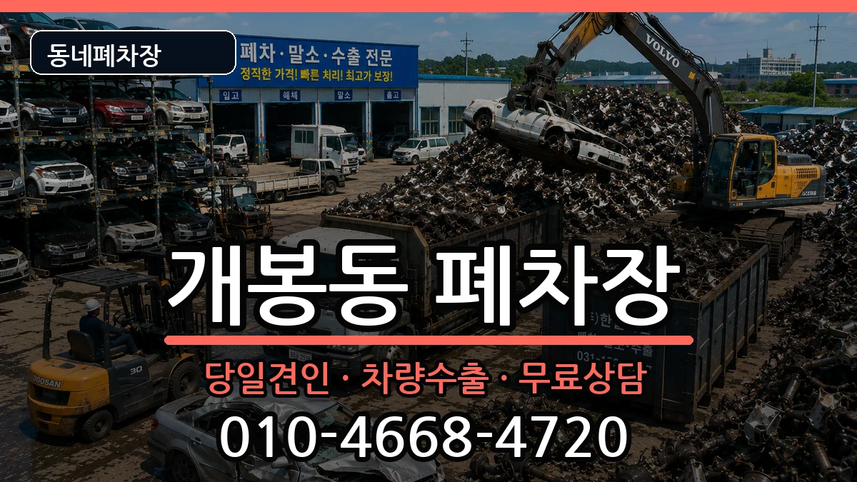 서울특별시구로구개봉동  폐차 FAQ형