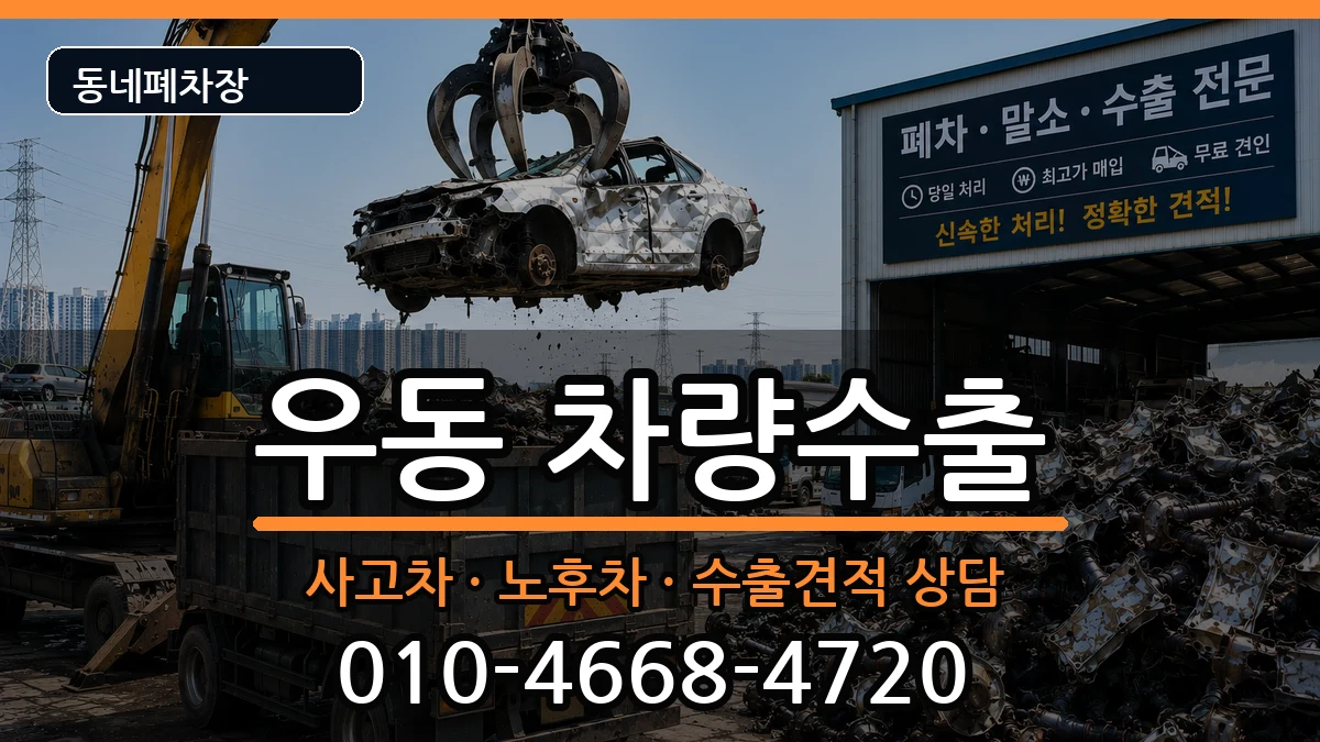 부산광역시해운대구우동  차량수출 비교형