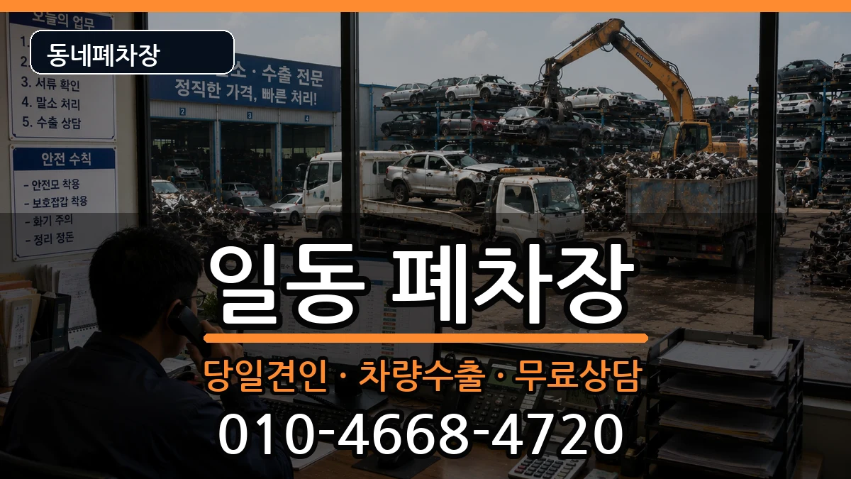 경기도안산시상록구일동 폐차 경기도안산시상록구일동 폐차 차량 처리 안내 이미지 3