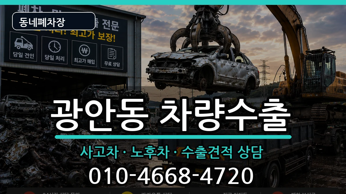 부산광역시수영구광안동 차량수출 차량 처리 안내 이미지 2