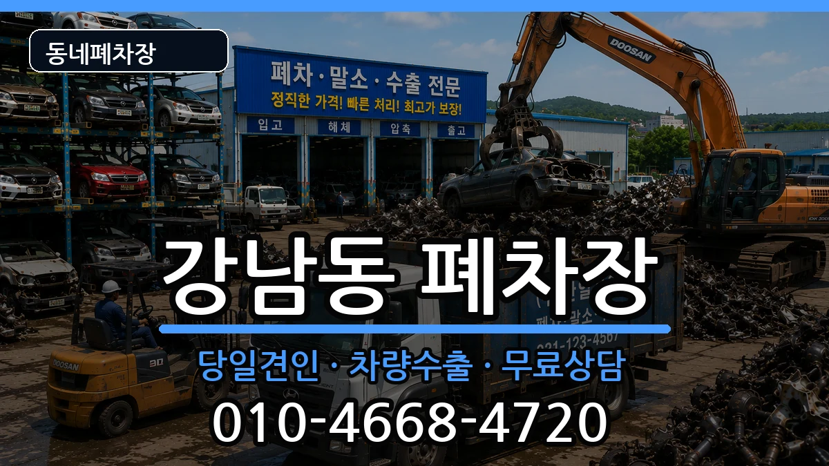 경상북도안동시강남동 폐차 경상북도안동시강남동 폐차 차량 처리 안내 이미지 1