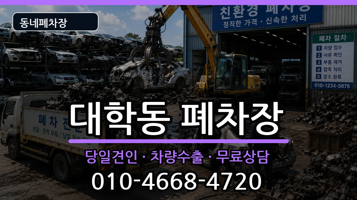 서울특별시관악구대학동 폐차 서울특별시관악구대학동 폐차 차량 처리 안내 이미지 3