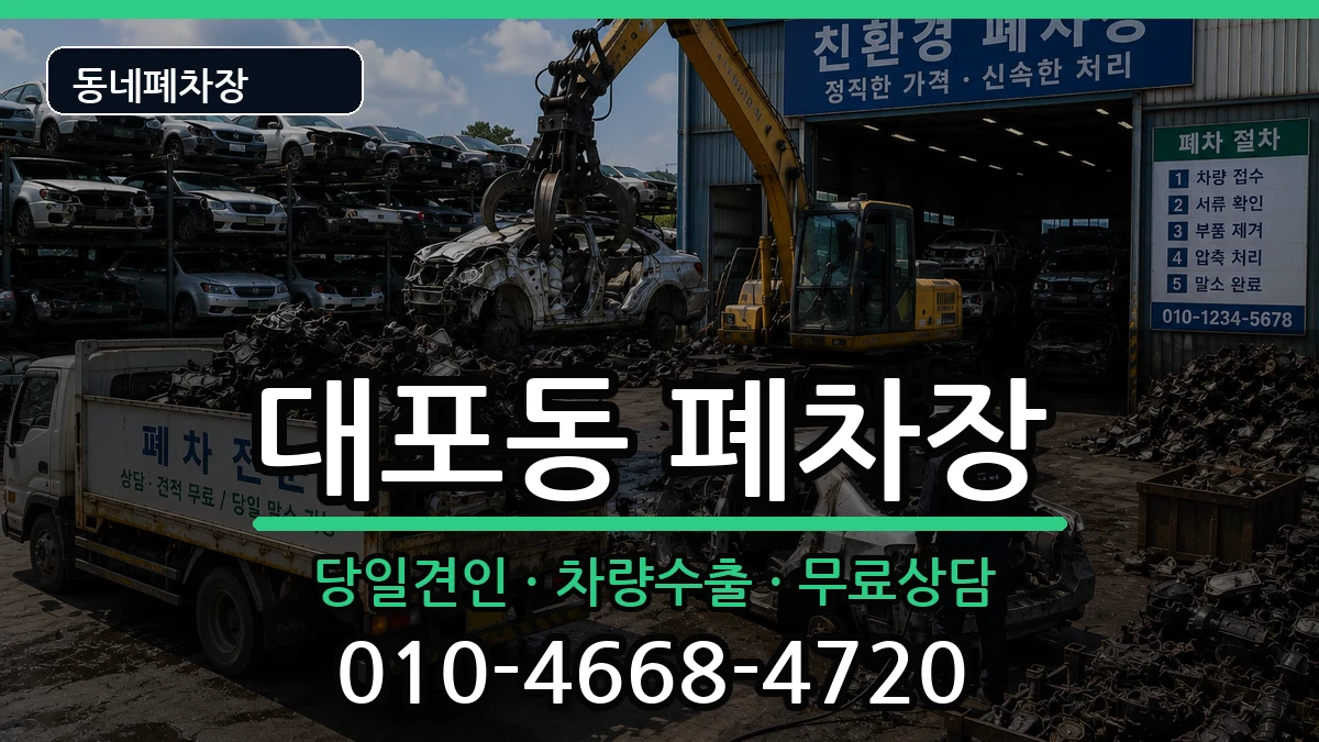 강원특별자치도속초시대포동 폐차 강원특별자치도속초시대포동 폐차 차량 처리 안내 이미지 3