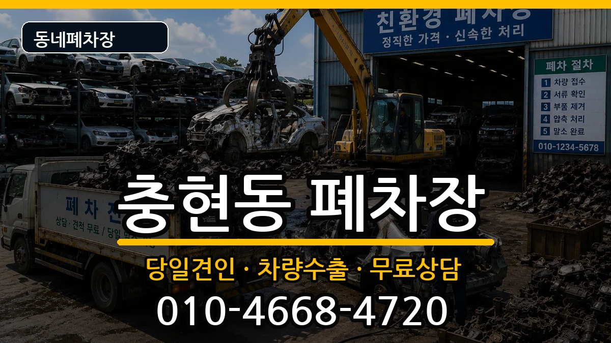 서울특별시서대문구충현동 폐차 서울특별시서대문구충현동 폐차 차량 처리 안내 이미지 2