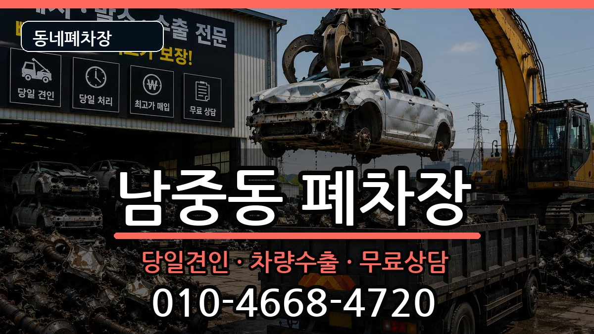 전북특별자치도익산시남중동  폐차 비교형
