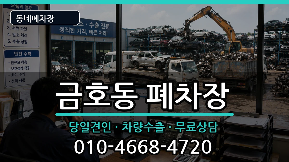 광주광역시서구금호동 폐차 광주광역시서구금호동 폐차 차량 처리 안내 이미지 3