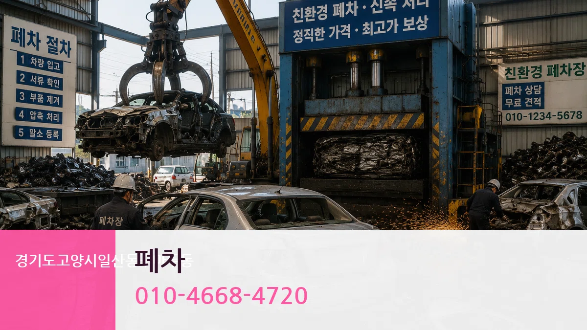 경기도고양시일산동구마두동 폐차 경기도고양시일산동구마두동 폐차 차량 처리 안내 이미지 1