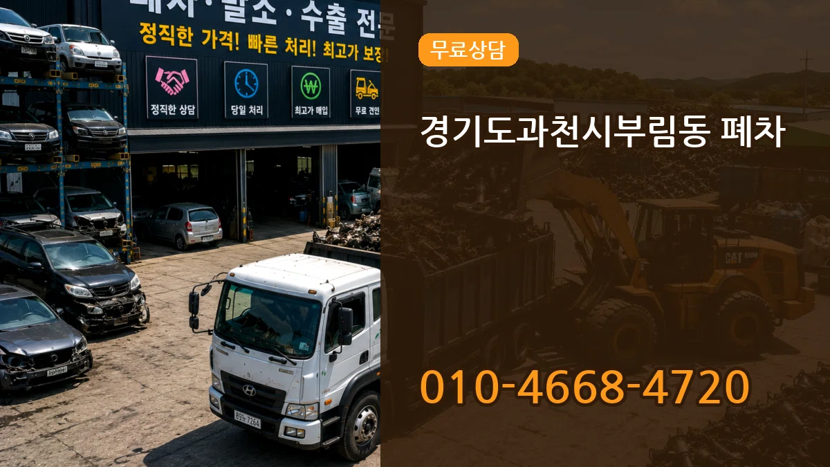 경기도과천시부림동 폐차 경기도과천시부림동 폐차 차량 처리 안내 이미지 2