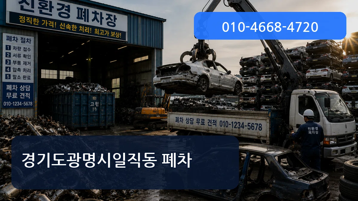 경기도광명시일직동 폐차 경기도광명시일직동 폐차 차량 처리 안내 이미지 2