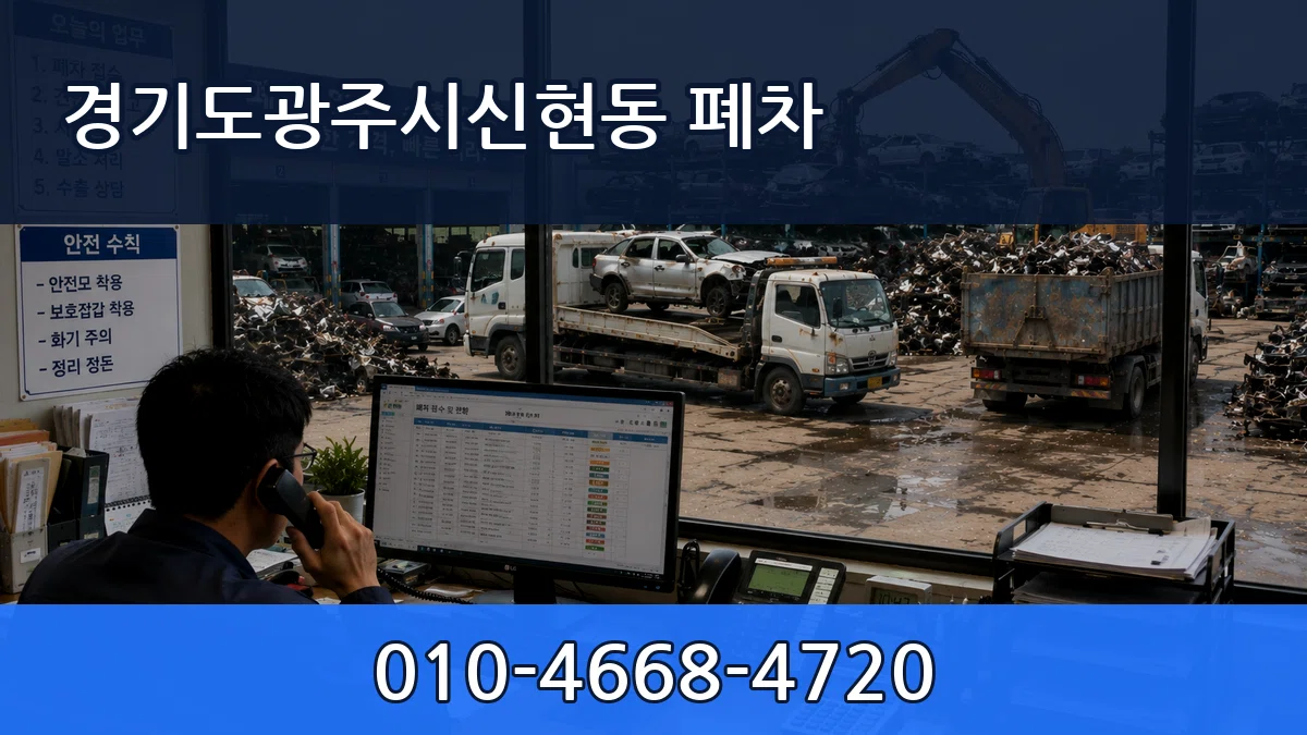 경기도광주시신현동 폐차 경기도광주시신현동 폐차 차량 처리 안내 이미지 1