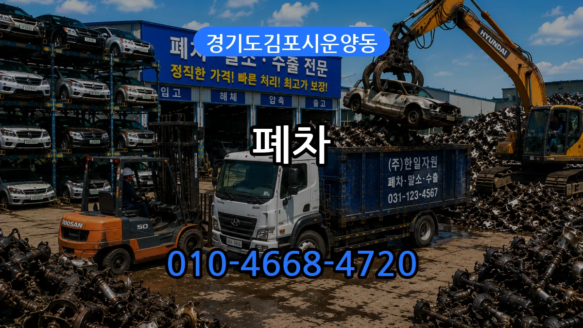 경기도김포시운양동 폐차 경기도김포시운양동 폐차 차량 처리 안내 이미지 2
