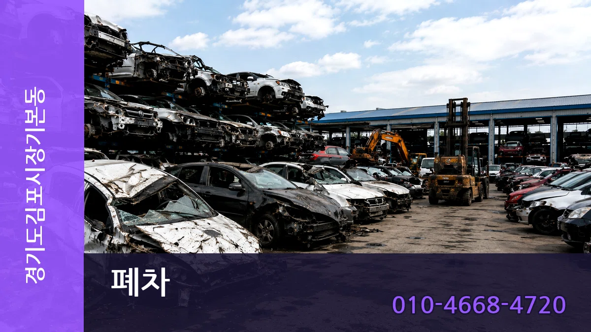 경기도김포시장기본동 폐차 경기도김포시장기본동 폐차 차량 처리 안내 이미지 1