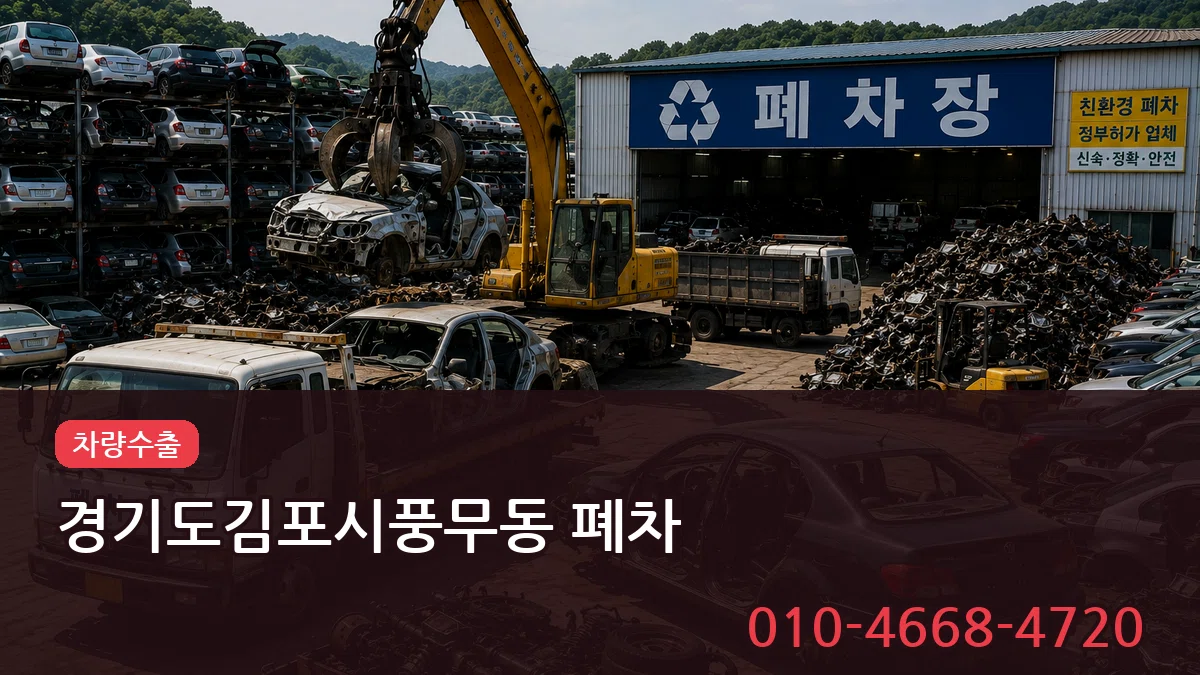 경기도김포시풍무동 폐차 경기도김포시풍무동 폐차 차량 처리 안내 이미지 3