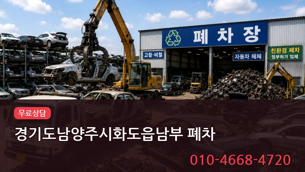 경기도남양주시화도읍남부 폐차 경기도남양주시화도읍남부 폐차 차량 처리 안내 이미지 1