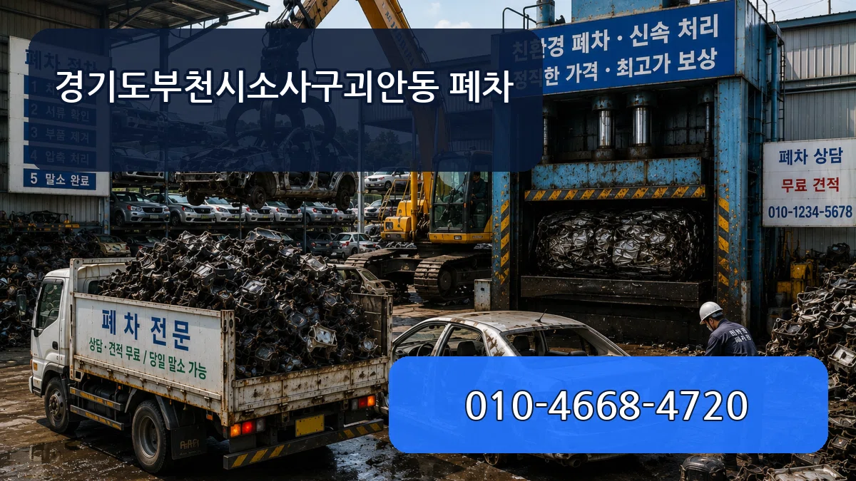 경기도부천시소사구괴안동 폐차 경기도부천시소사구괴안동 폐차 차량 처리 안내 이미지 3