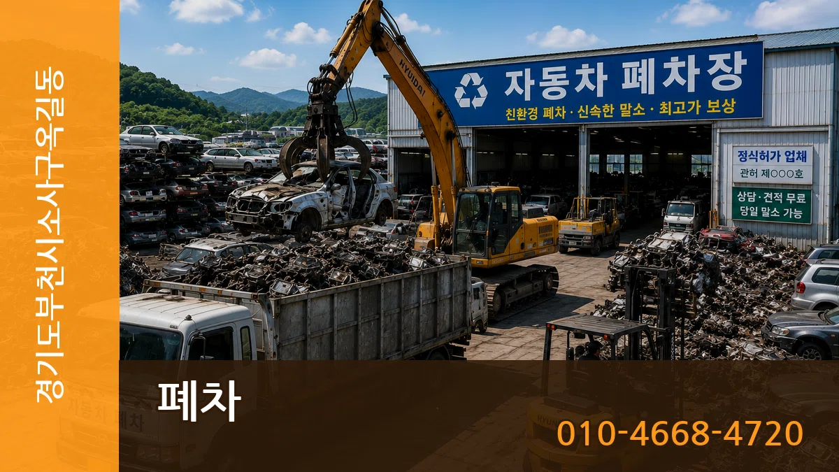 경기도부천시소사구옥길동 폐차 경기도부천시소사구옥길동 폐차 차량 처리 안내 이미지 1