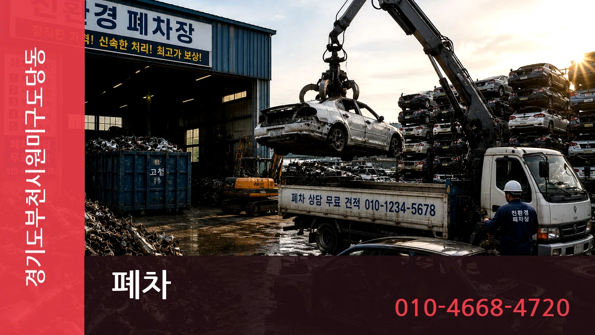 경기도부천시원미구도당동 폐차 경기도부천시원미구도당동 폐차 차량 처리 안내 이미지 1