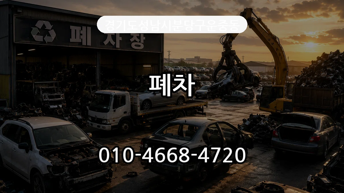 경기도성남시분당구운중동 폐차 경기도성남시분당구운중동 폐차 차량 처리 안내 이미지 2