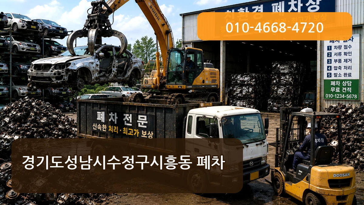 경기도성남시수정구시흥동 폐차 경기도성남시수정구시흥동 폐차 차량 처리 안내 이미지 2