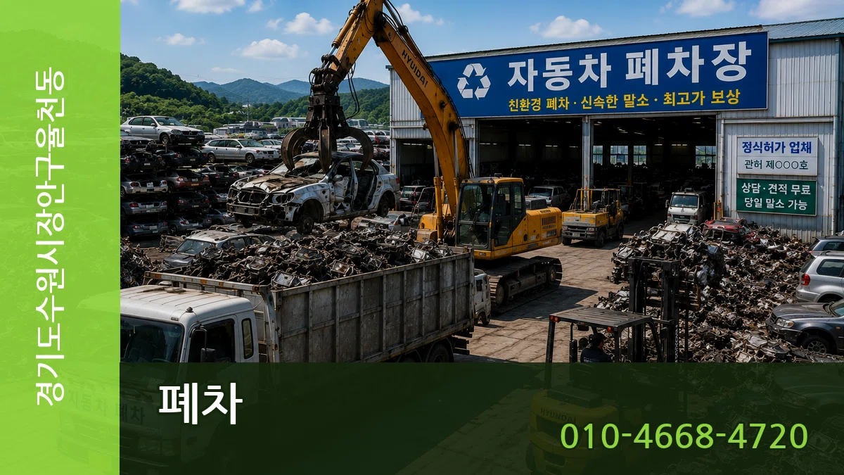 경기도수원시장안구율천동 폐차 경기도수원시장안구율천동 폐차 차량 처리 안내 이미지 2