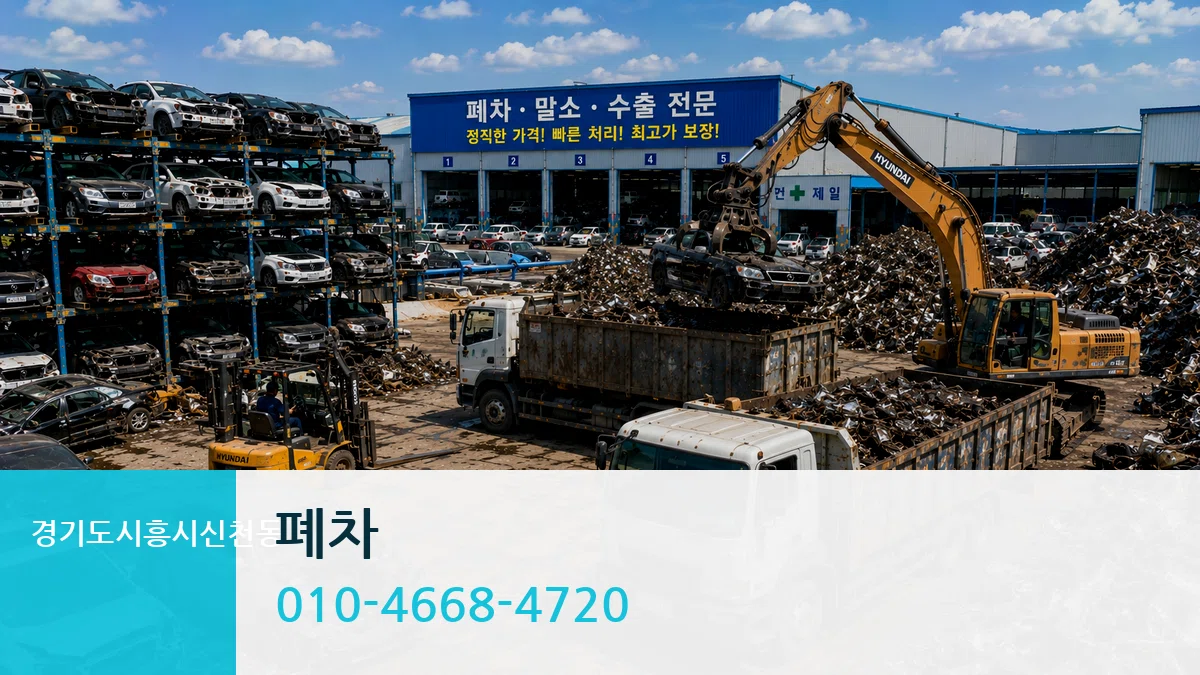 경기도시흥시신천동 폐차 경기도시흥시신천동 폐차 차량 처리 안내 이미지 1