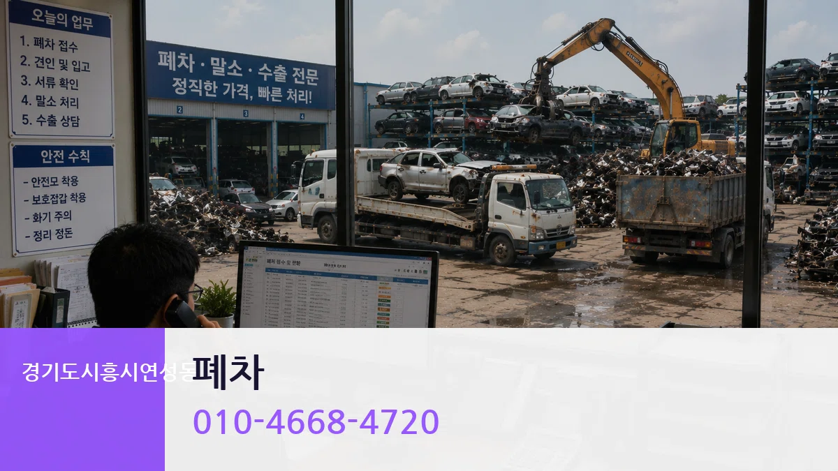 경기도시흥시연성동 폐차 경기도시흥시연성동 폐차 차량 처리 안내 이미지 1