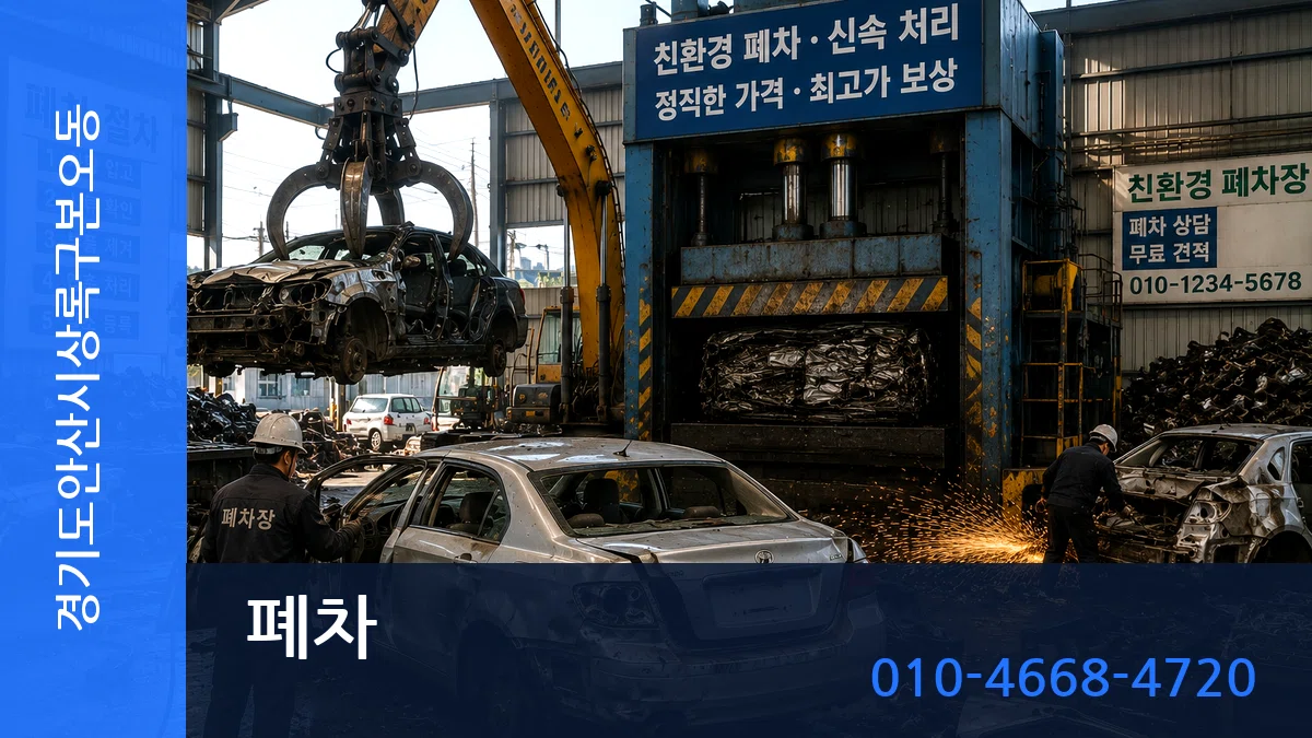 경기도안산시상록구본오동 폐차 경기도안산시상록구본오동 폐차 차량 처리 안내 이미지 3