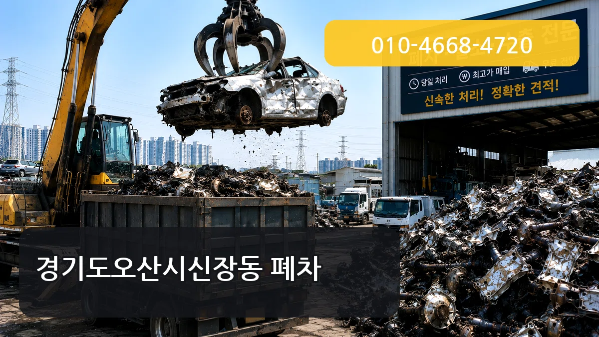 경기도오산시신장동 폐차 경기도오산시신장동 폐차 차량 처리 안내 이미지 1