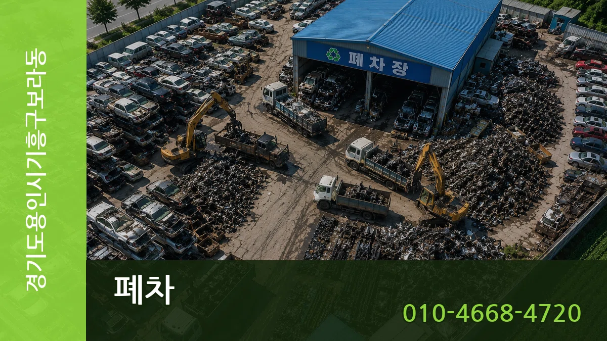 경기도용인시기흥구보라동 폐차 경기도용인시기흥구보라동 폐차 차량 처리 안내 이미지 3