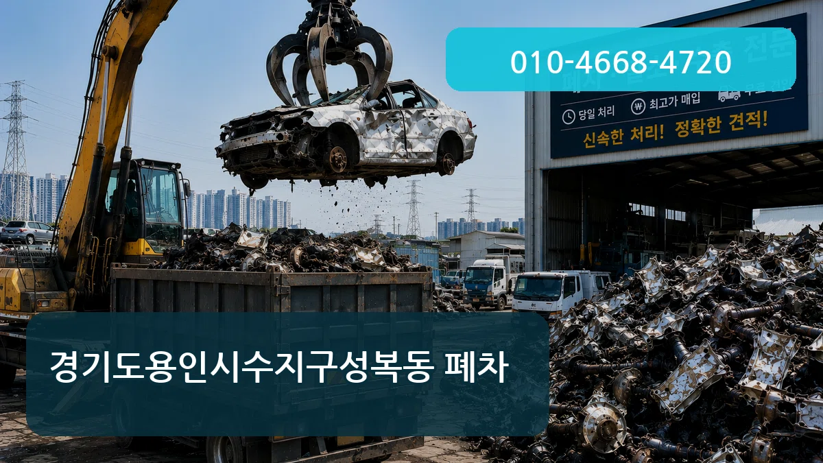 경기도용인시수지구성복동 폐차 경기도용인시수지구성복동 폐차 차량 처리 안내 이미지 3
