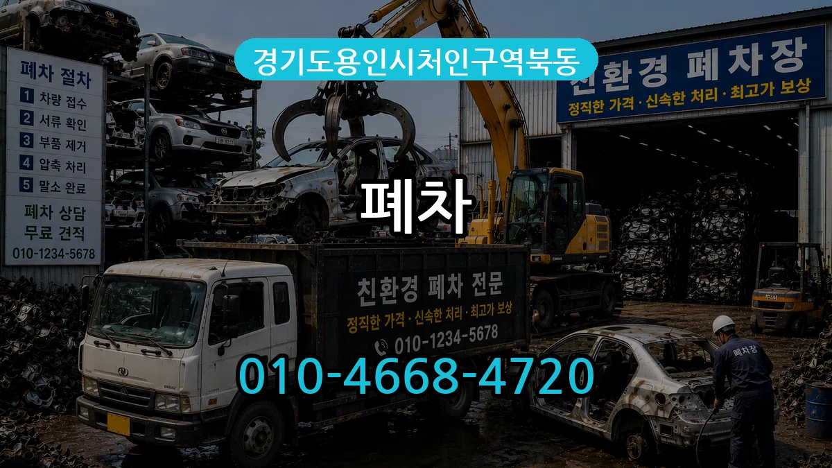 경기도용인시처인구역북동 폐차 경기도용인시처인구역북동 폐차 차량 처리 안내 이미지 2